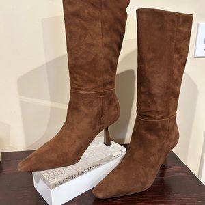 Brand new Sam Edelman knee high suede boots